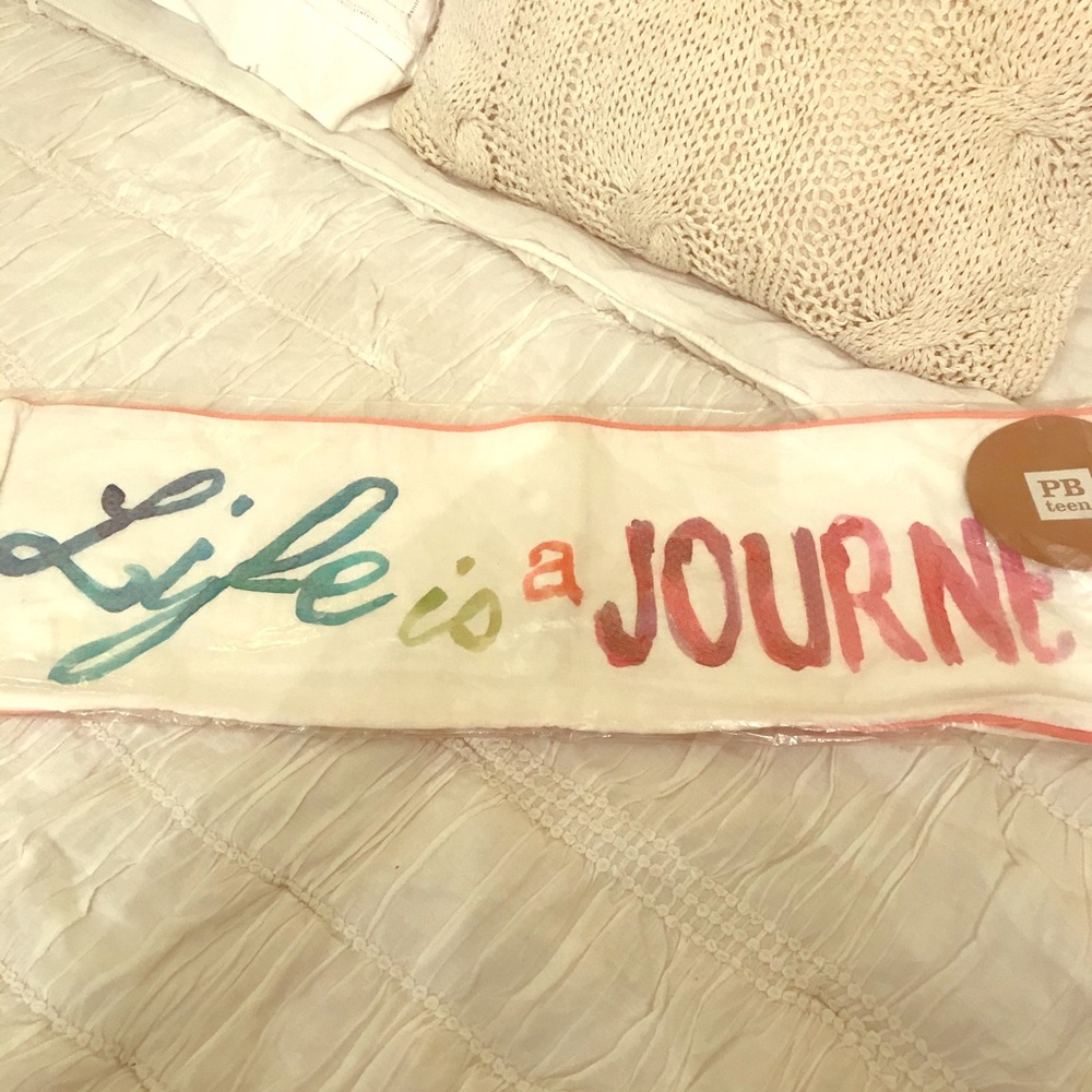 PB Teen pillow cover